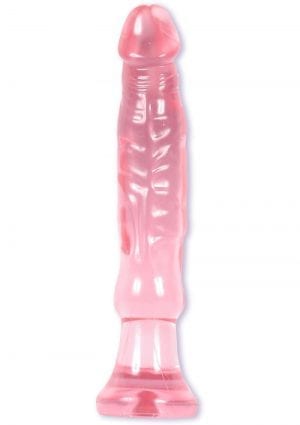 Crystal Jellies Anal Starter Sil A Gel 6 Inch Pink