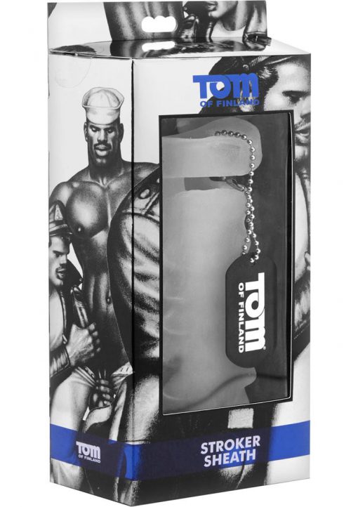 Tom Of Finland Stroker Sheath Masturbator Sleeve White 5.5 Inch
