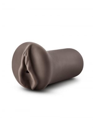 Hot Chocolate Nicole's Kitty Pussy Masturbator Chocolate 5.5 Inch