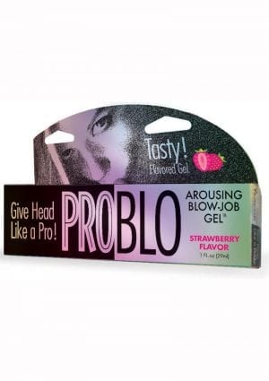 Pro Blo Numbing Deep Throat Flavored Gel Strawberry