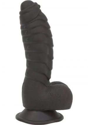 Addiction Ben Silicone Dildo Black 7 Inches