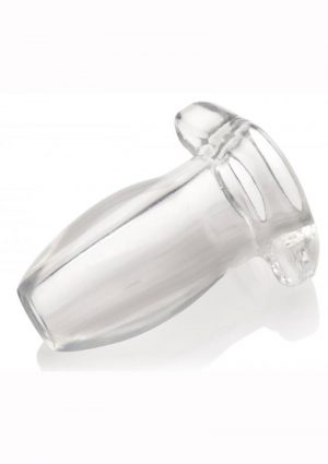 Ms Peephole Hollow Anal Plug Clr