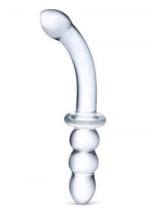 Ribbed G Spot Glass Dildo 8