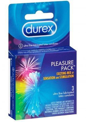 Durex Pleasure Pack 3pk