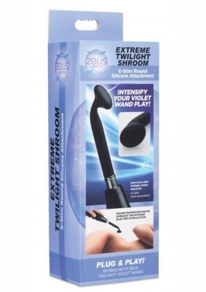 Zeus Electrosex Extreme Twilight Round Silicone eStim Attachment
