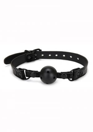 Whipsmart Deluxe Ball Gag - Black