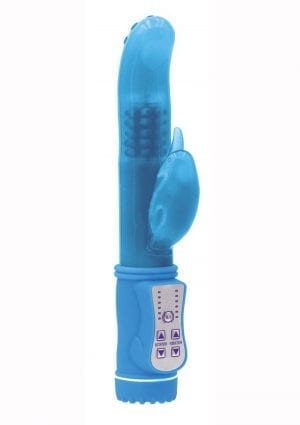 Firefly Jessica Glow In The Dark Thrusting & Rotating Rabbit - Blue