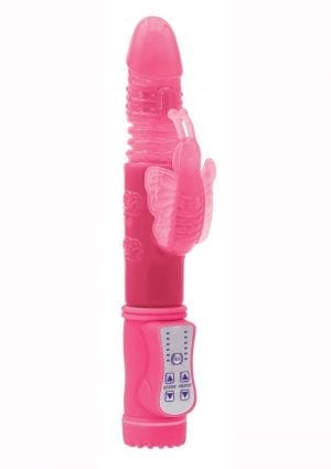Firefly Lola Glow In The Dark Thrusting & Rotating Rabbit - Pink