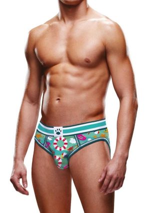 Prowler Beach Open Brief - XL - Aqua
