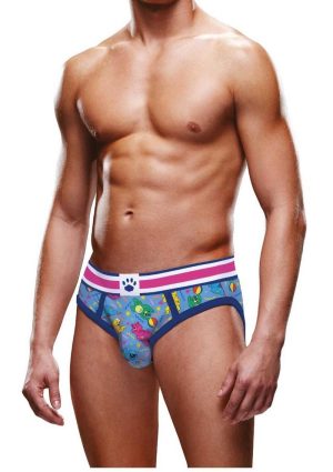 Prowler Beach Bears Brief - XXL - Blue