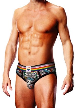 Prowler Comic Book Brief - XL - Gray/Multicolor