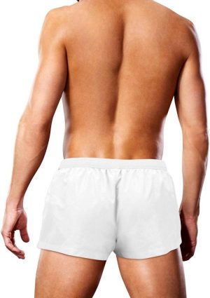 Prowler Oversized Paw Swimming Trunk - XL - White/Rainbow
