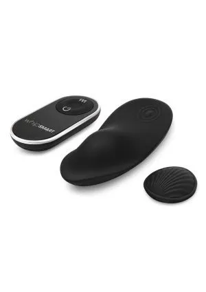 WhipSmart Rechargeable Panty Vibe with Remote Control - Black