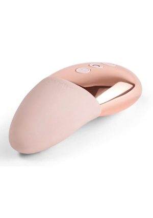Le Wand Point Rechargeable Silicone Contoured Mini Massager - Rose Goild