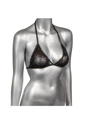Radiance Triangle Bikini Top - OS - Black