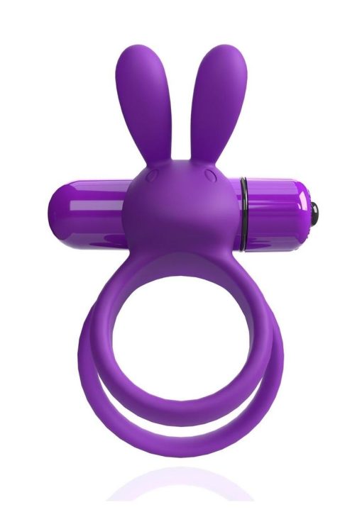 Screaming O 4B Ohare XL Silicone Vibrating Cock Ring - Grape