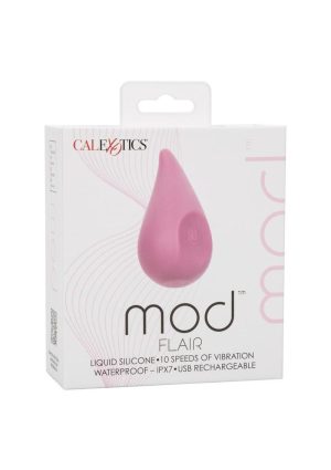 Mod Flair Rechargeable Silicone Massager - Pink