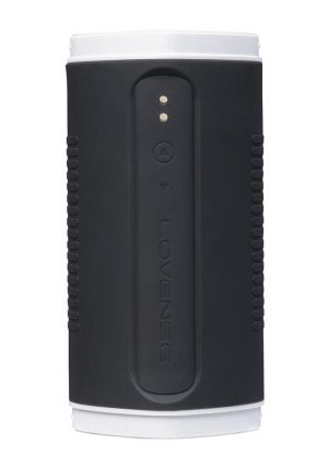 Lovense Calor Rechargeable Bluetooth Stroker with Remote Control - Black