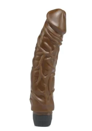 Jelly Chocolate Dream No 2 Vibrator 8 Inch Brown