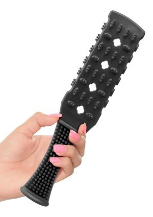 Fetish Fantasy Rubber Paddle Black