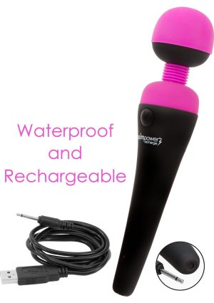 Palm Power Recharge Massager Fuschia