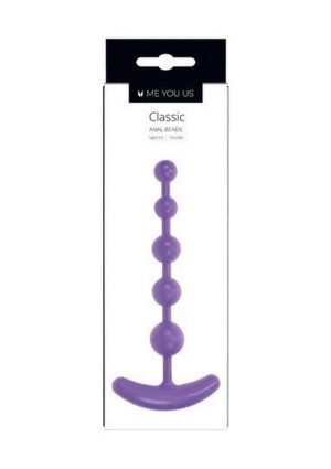 Kinx Classic Anal Beads Purple 6.25 Inch