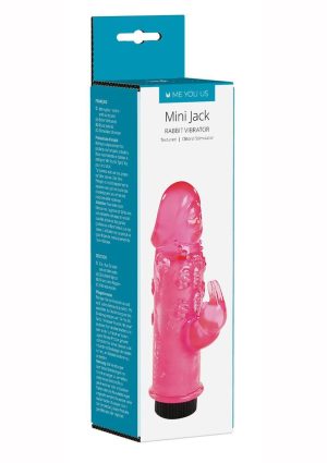Minx Mini Jack Pink Rabbit Vibe Pink 3.25 Inches