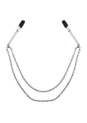 Midnight Bling Nipple Clips