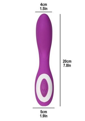 Wonder Lust Serenity Silicone Vibe Purple