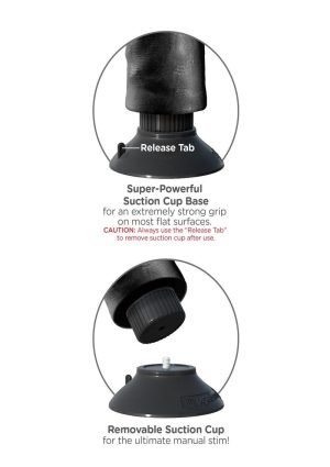 King Cock 9" Vibrating Cock With Balls Black