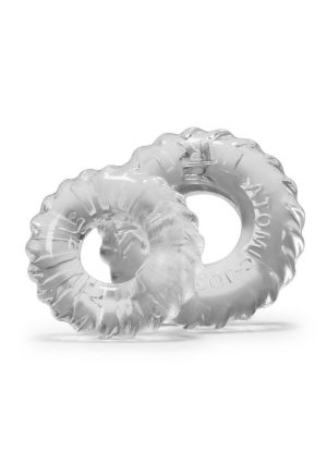 Truckt Cockring 2-Pack Set SKINFLEX-TRP Clear