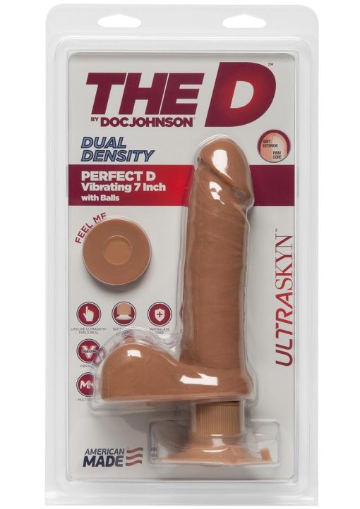 The Perfect D Vibrating 6 Caramel - Image 2