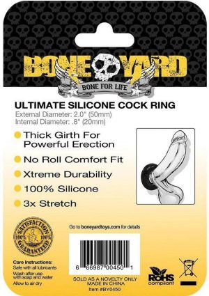 Rascal Ultimate Silicone Ring - Black