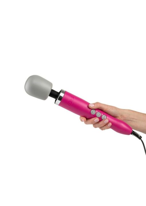 DOXY Plug-In Vibrating Wand Body Massager Pink - Image 4