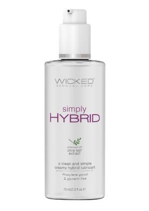 Wicked Sensual Care Simply Hybrid With Olive Leaf Extract 2.3 Ounce Bottle