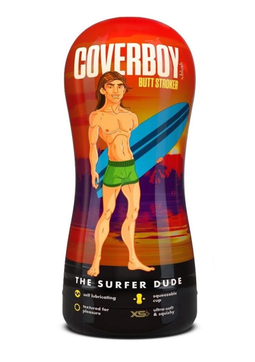 Coverboy The Surfer Dude Self Lubricating Anal Pocket Stroker - Vanilla