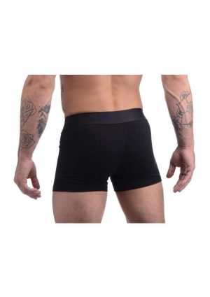 Strap U Armor Mens Boxer Harness with O-Ring - Large/XLarge - Black