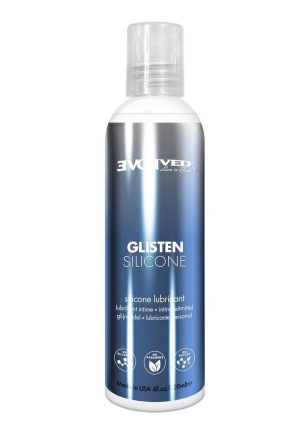 Glisten Silicone Personal Lubricant 4oz