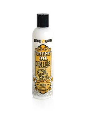 Rascal Snake Oil Cum Lube 8.8oz W/dvd
