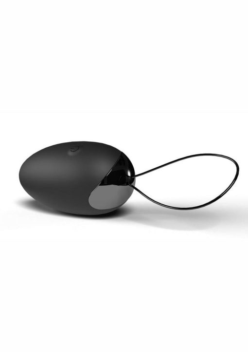 My Secret Screaming O Premium Rechargeable Silicone Egg with Remote Control - Black