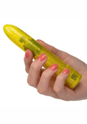 Sparkle Mini Vibrator - Yellow
