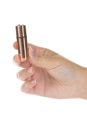 PowerBullet First Class Rechargeable Mini Bullet with Crystal - Rose Gold