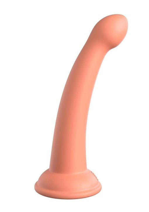 Dillio Platinum Secret Explorer Silicone Dildo 6in - Orange