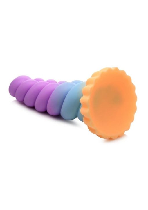 Creature Mystique Silicone Unicorn Dildo - Multicolored