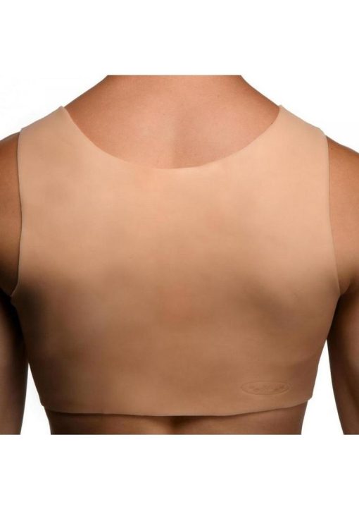 Master Series Perky Pair D-Cup Silicone Breast - Vanilla