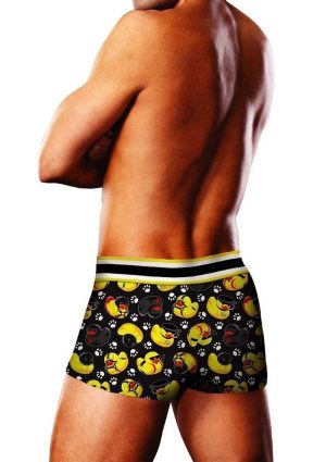 Prowler BDSM Rubber Ducks Trunk - Extra Small - Black/Yellow