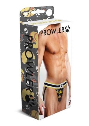 Prowler BDSM Rubber Ducks Jock - Extra Small - Black/Yellow