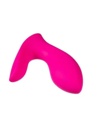 Lovense Flexer Rechargeable Silicone App-Controlled Panty Vibrator - Pink