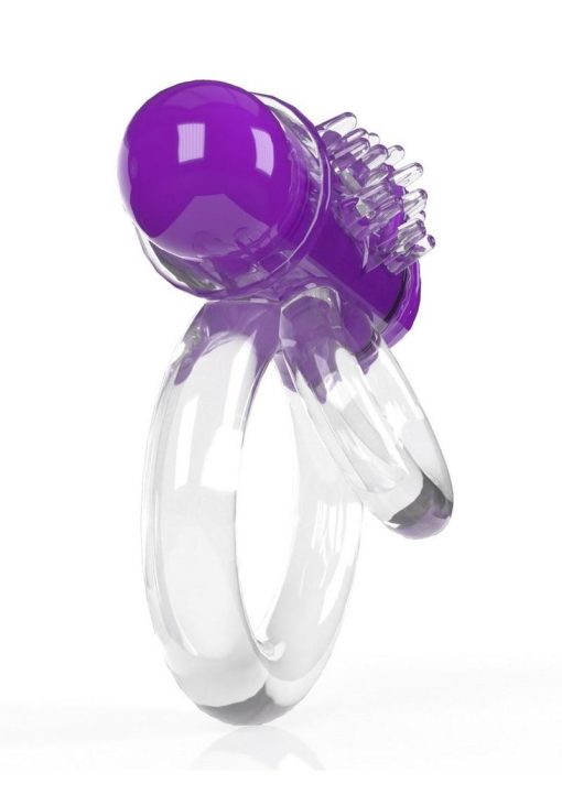 Screaming O 4B DoubleO 6 Couples Ring - Grape