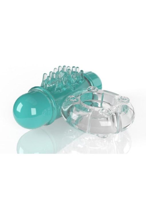 Screaming O 4T O Wow Vibrating Ring - Kiwi